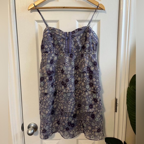 NWOT American Eagle Floral Ruffled Dress - Picture 1 of 1